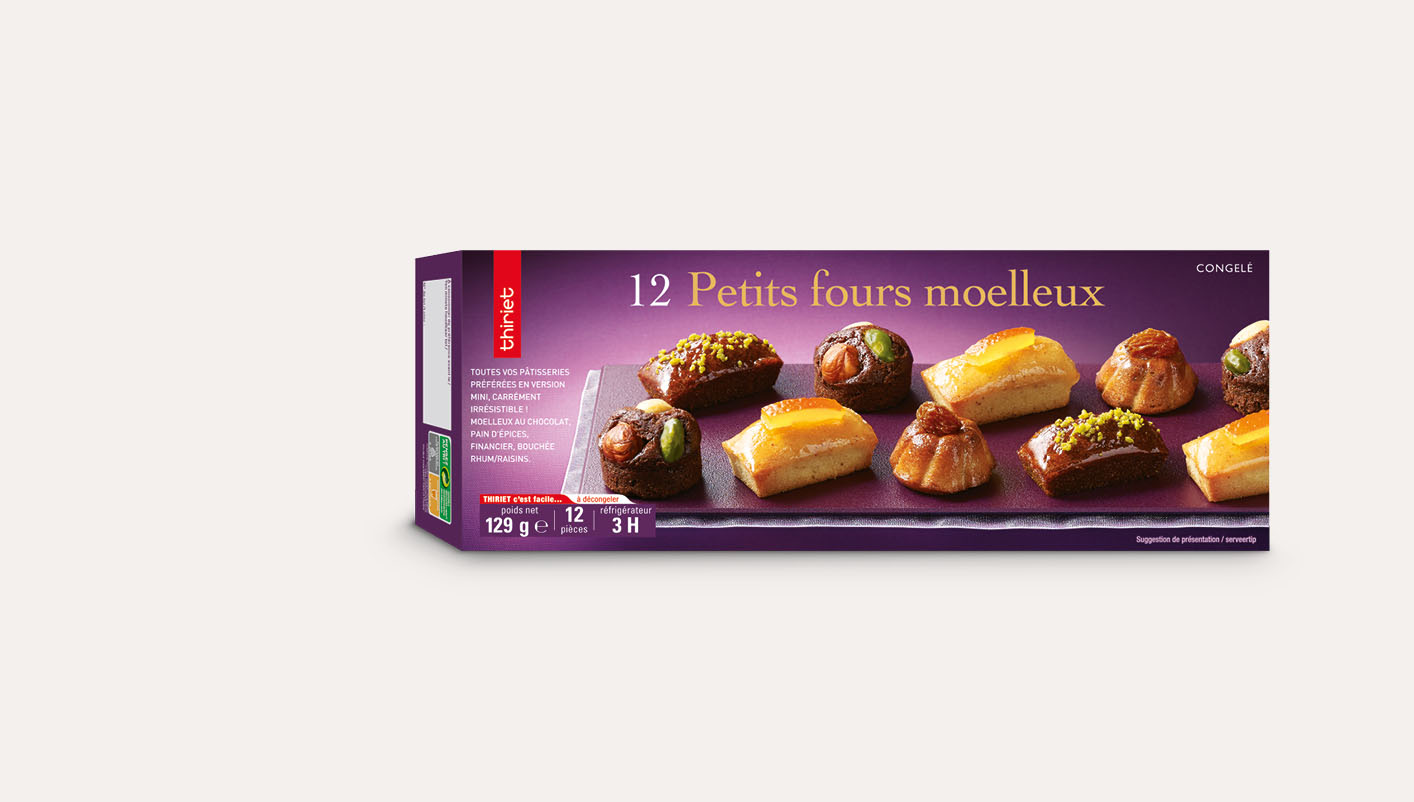 12 Petits fours moelleux
