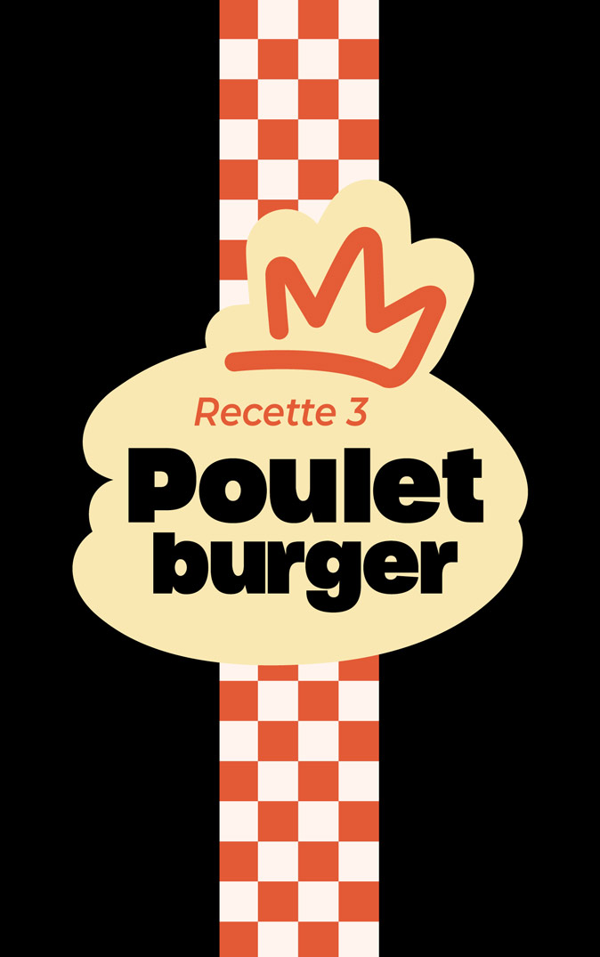 Poulet burger