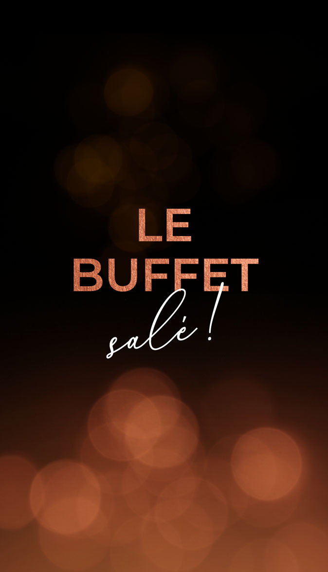 Le buffet salé