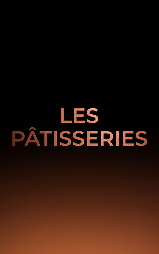 Les pâtisseries