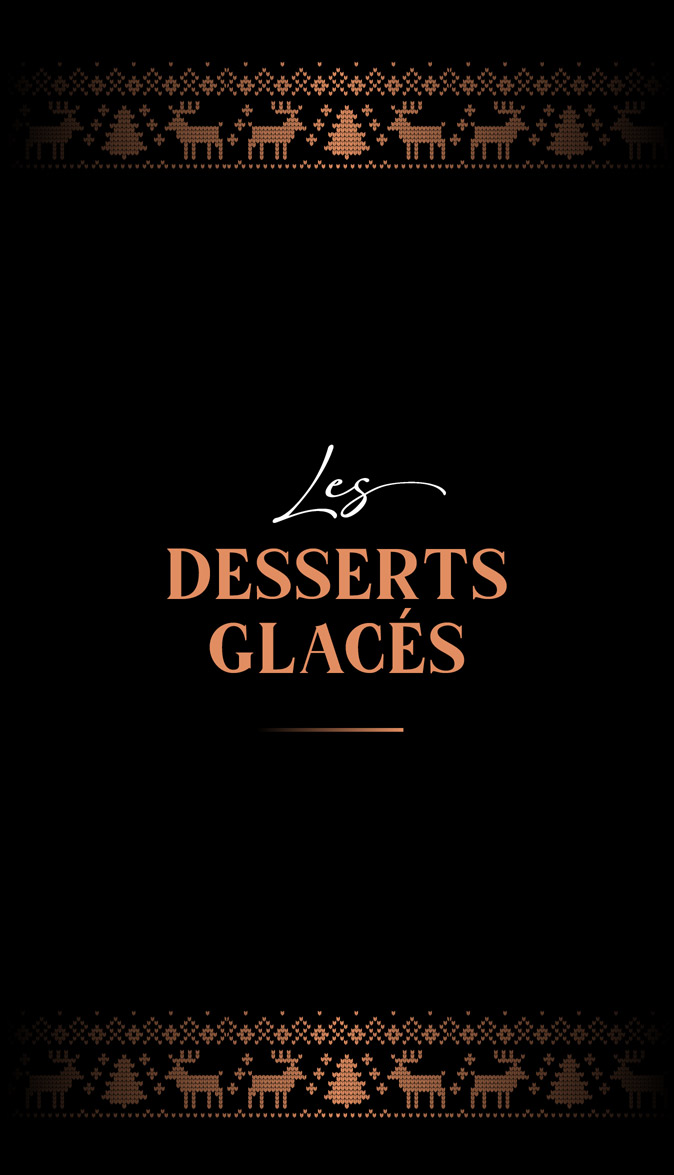 Desserts Glacés