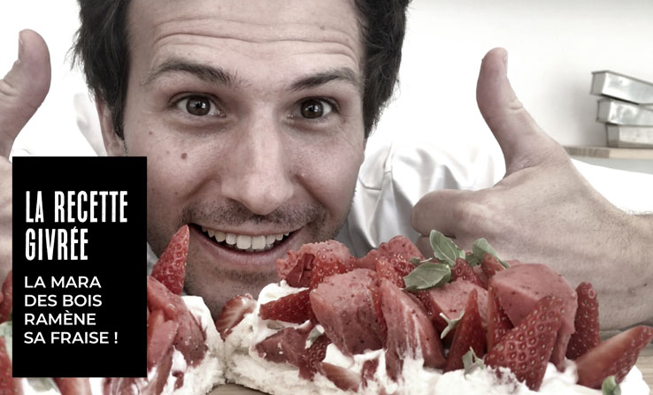 La Pavlova aux fraises, une recette givrée !