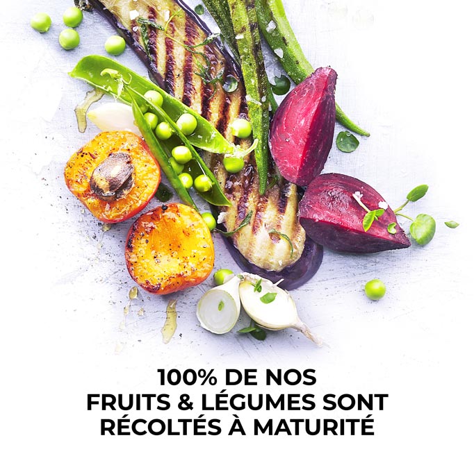 100% des fruits et légumes sont récoltés à maturité avec la Maison Thiriet