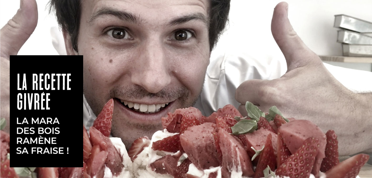 La Pavlova aux fraises, une recette givrée !