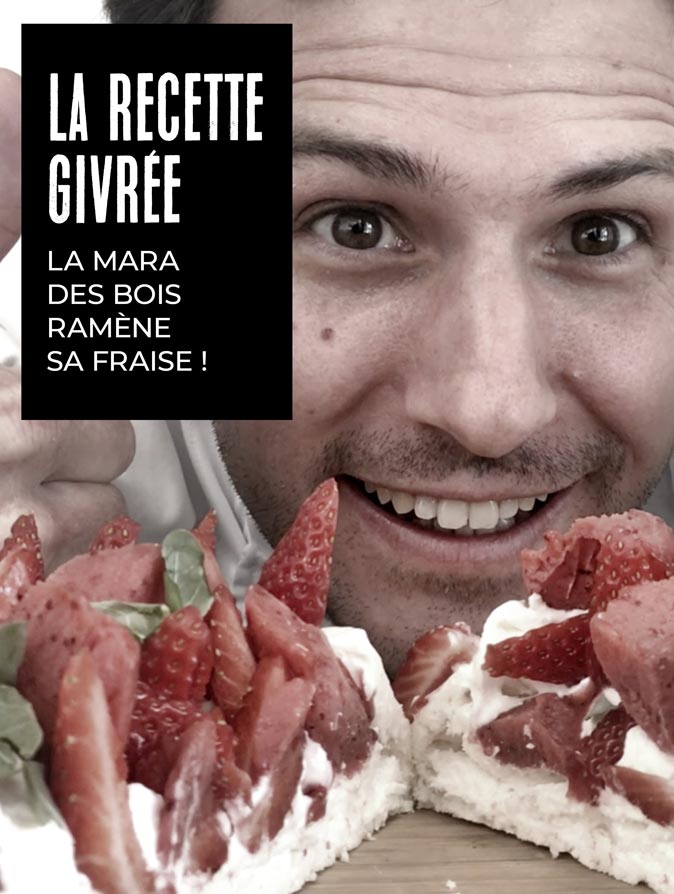 La Pavlova aux fraises, une recette givrée !
