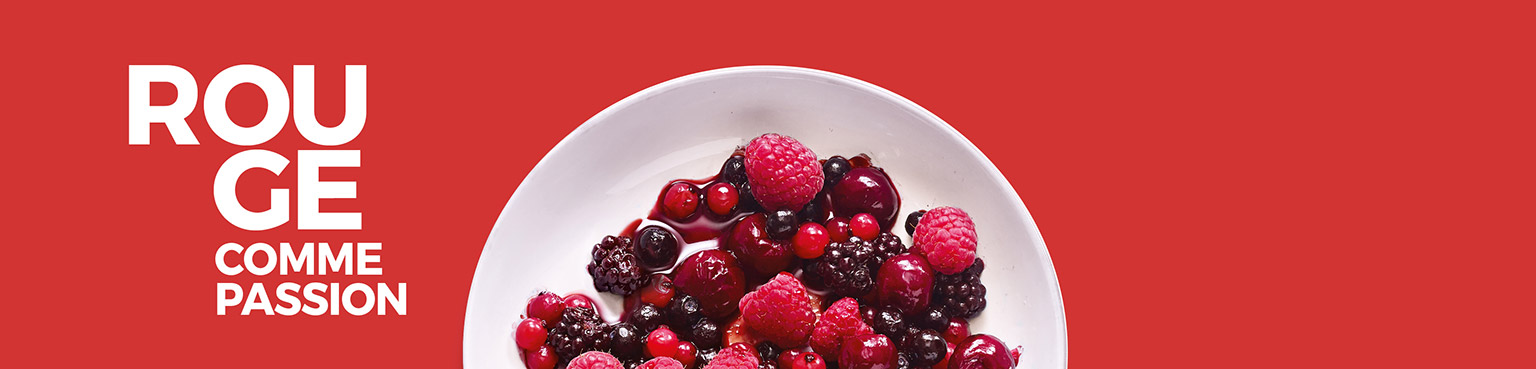 Mettez de la couleur dans votre assiette avec la Maison Thiriet : rouge comme passion