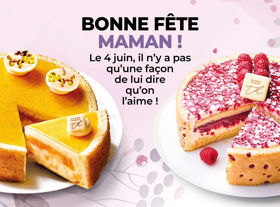 reEntremets, macarons, Paris-Brest, tartes...Faites plaisir à votre maman en lui offrant des petites douceurs sélectionnées spécialement pour elle !