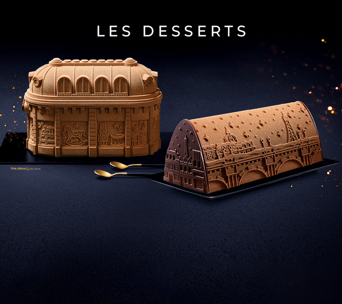 Retrouvez les desserts imaginés par la Maison Thiriet pour célébrer un Noël à la française
