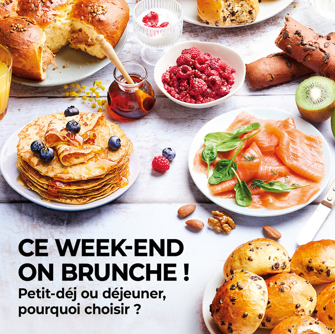 Brioches, croissants, pancakes, fruits, avocats, saumon : découvrez notre sélection pour vos brunchs du week-end