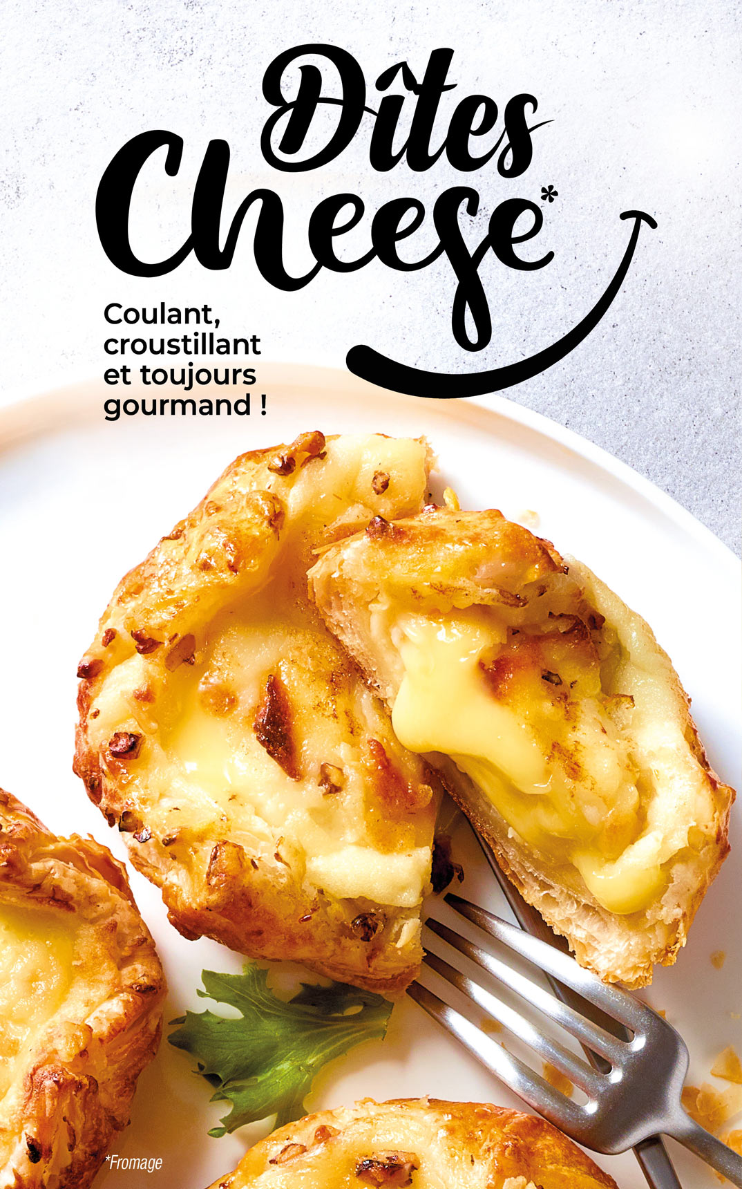 Redécouvrez le fromage sous toutes ses formes, coulant, croustillant et toujours gourmand avec notre sélection de produits : paniers, tartes, flammiches, pizzas, gougères, etc.