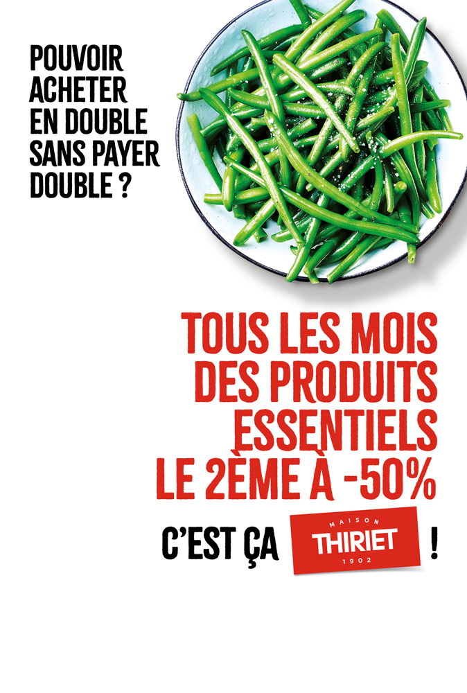 Profitez des Essentiels : le 2ème à -50% !