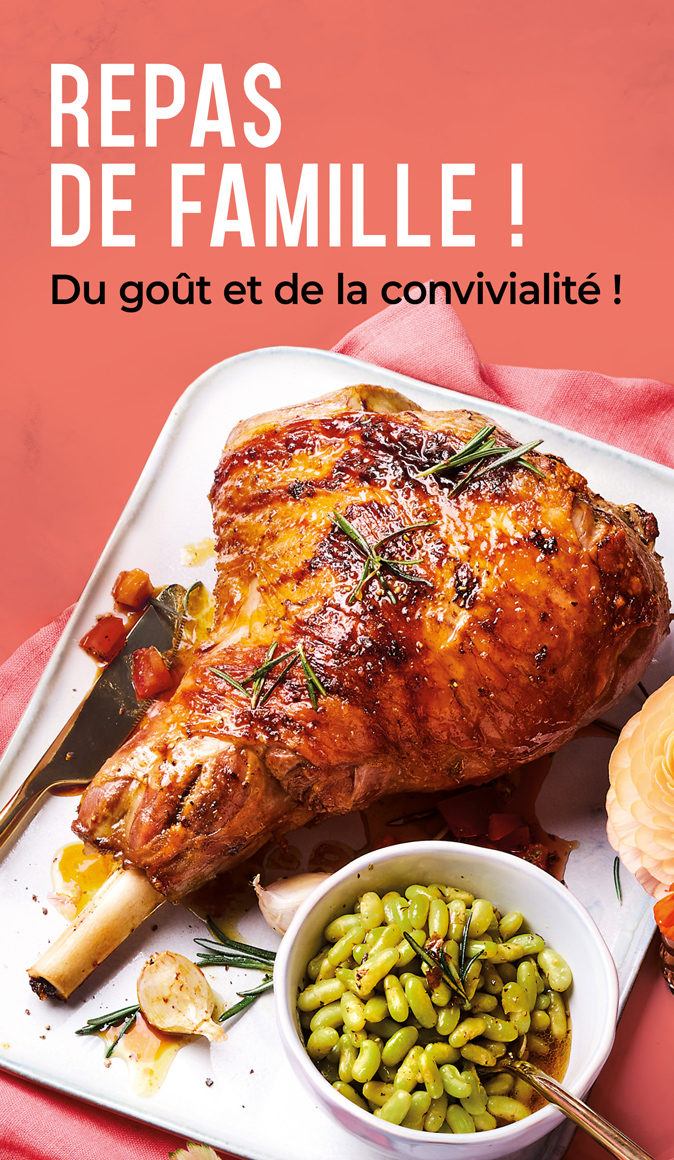 Pour Pâques, découvrez notre sélection gourmande d'apéritifs, d'entrées et de plats à partager en famille