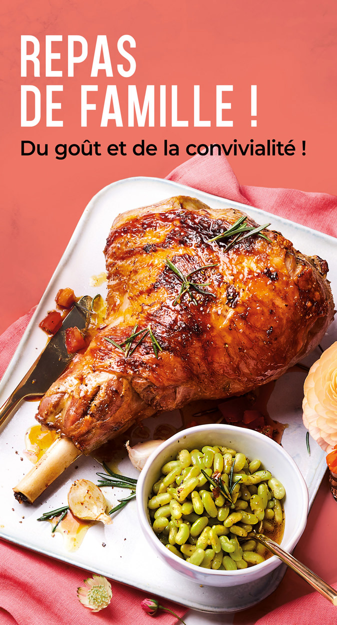 Pour Pâques, découvrez notre sélection gourmande d'apéritifs, d'entrées et de plats à partager en famille