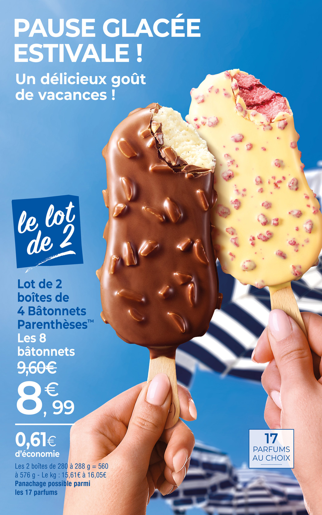 Célébrez l’été avec notre sélection de glaces origine France