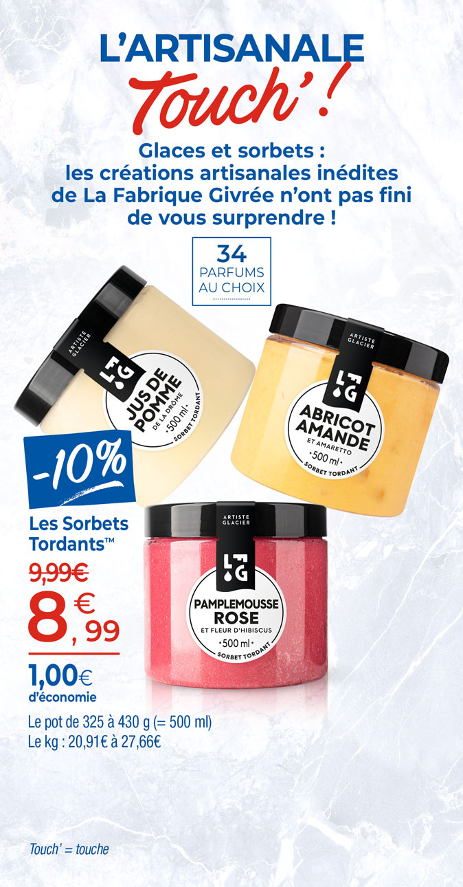 Crèmes glacées et sorbets, laissez-vous surprendre par les créations artisanales de la Fabrique Givrée