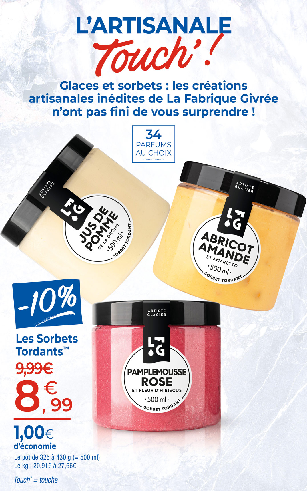 Crèmes glacées et sorbets, laissez-vous surprendre par les créations artisanales de la Fabrique Givrée