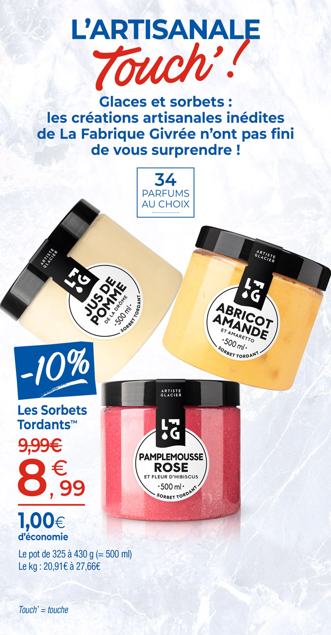 Crèmes glacées et sorbets, laissez-vous surprendre par les créations artisanales de la Fabrique Givrée