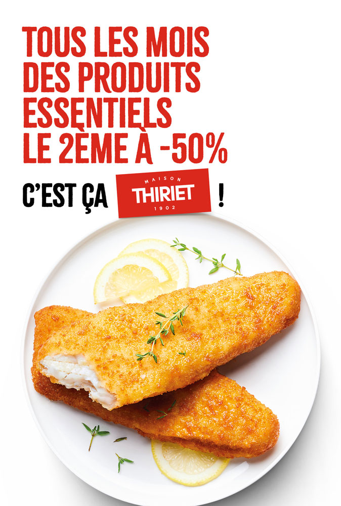 Profitez des Essentiels : le 2ème à -50% !