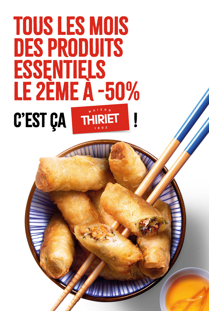 Profitez des Essentiels : le 2ème à -50% !