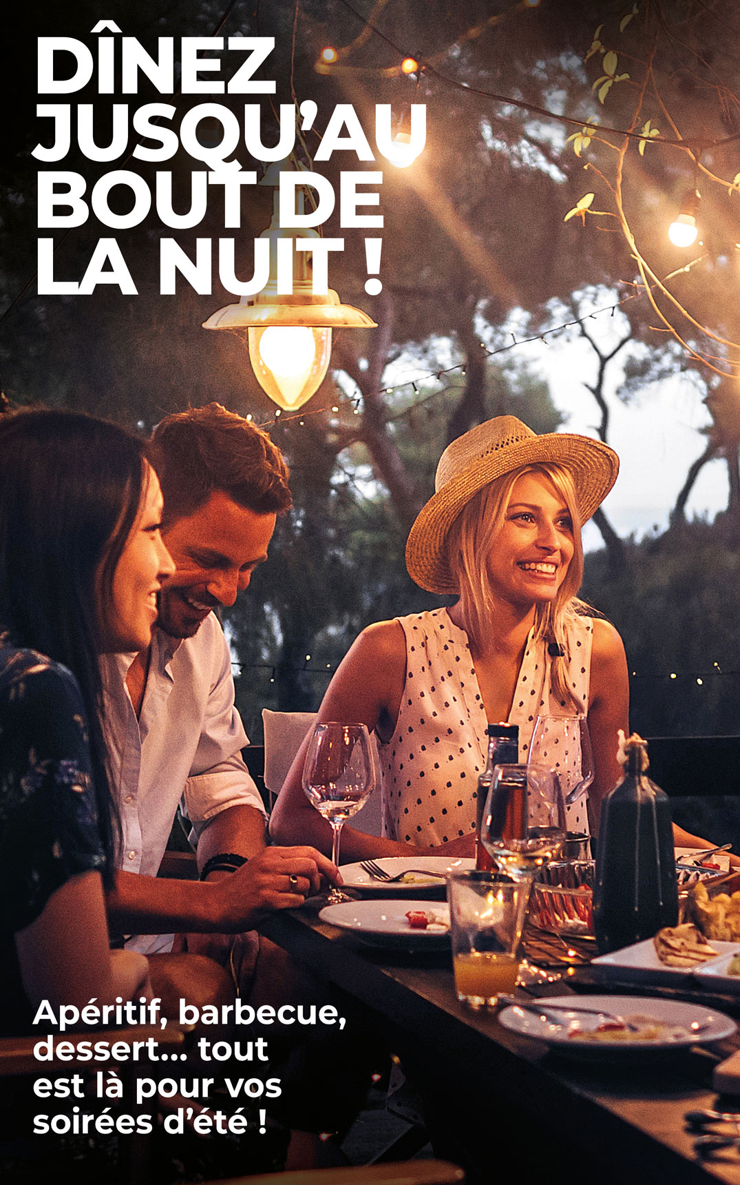 Célébrez l’été avec notre large sélection de tapas, de viandes et poissons à braiser ou à saisir, et de desserts : tapenade, merguez, crème glacée, sorbet…