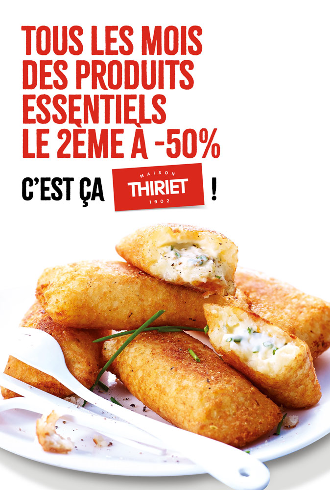 Profitez des Essentiels : le 2ème à -50% !