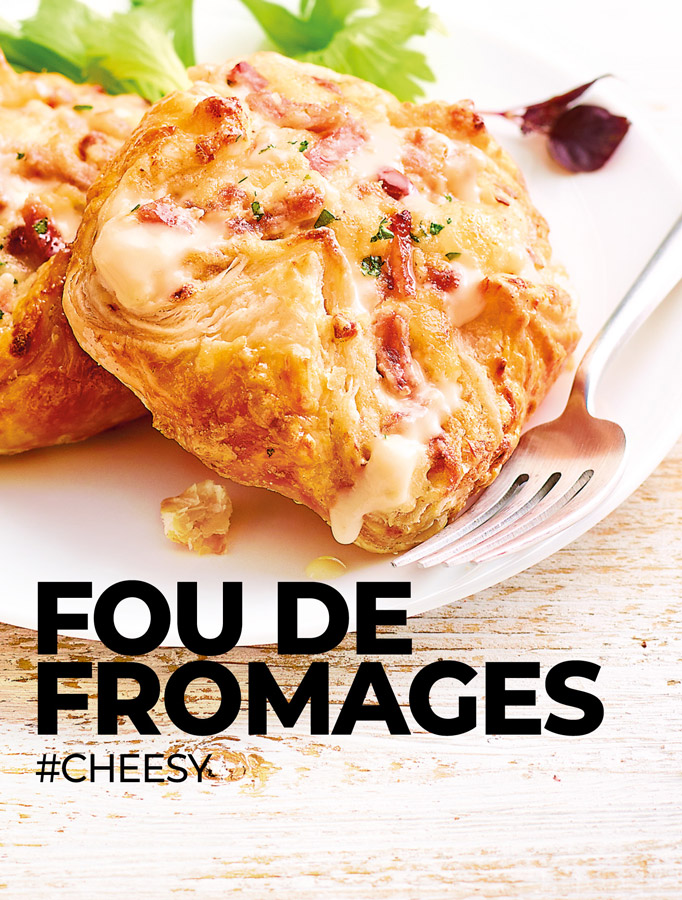 Tarte, feuilleté, pizza, croziflette… Il y a de quoi fondre pour nos fromages !