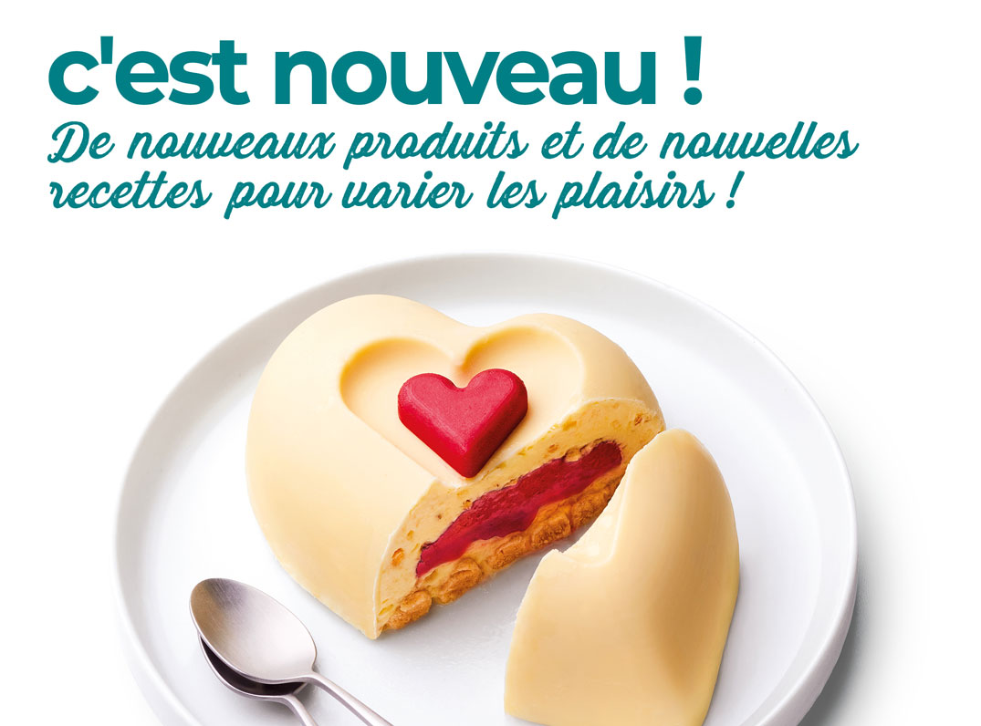 Découvrez de nouveaux produits et de nouvelles recettes de la Maison Thiriet pour la Saint Valentin