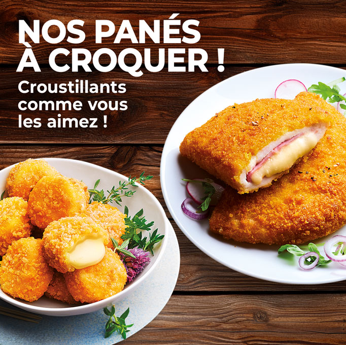 Régalez-vous avec les panés à croquer croustillants de la Maison Thiriet