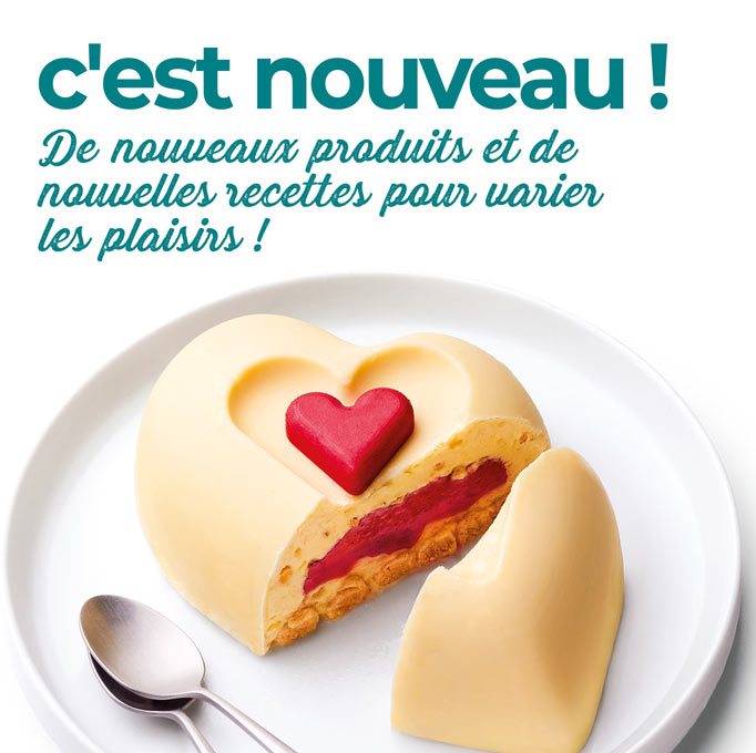 Découvrez de nouveaux produits et de nouvelles recettes de la Maison Thiriet pour la Saint Valentin