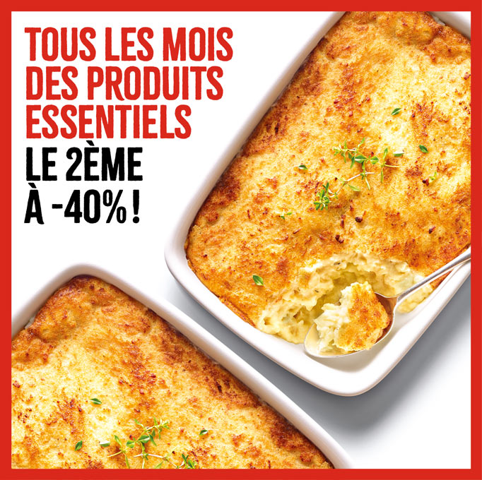 Profitez vite des Essentiels : le 2ème à -40% jusqu'au 28 février 2026