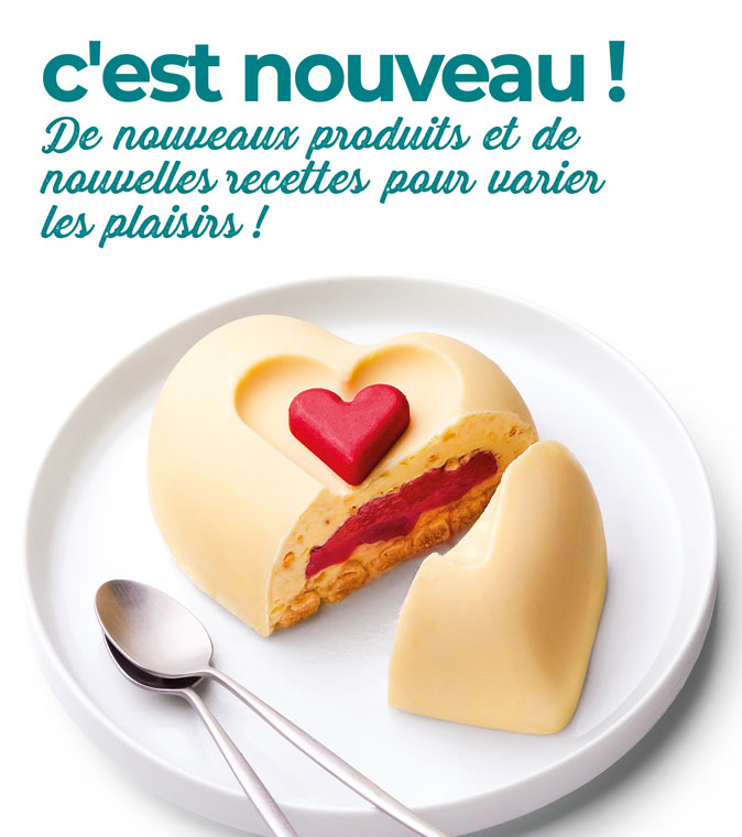 Découvrez de nouveaux produits et de nouvelles recettes de la Maison Thiriet pour la Saint Valentin