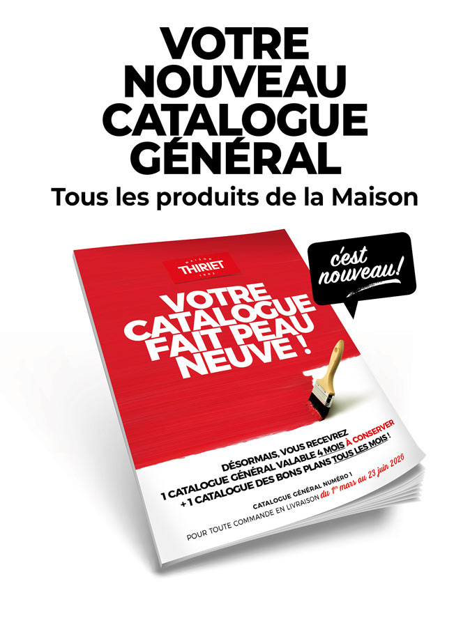 Consultez et commandez vos produits surgelés directement depuis le nouveau catalogue général en livraison à domicile de la Maison Thiriet du 1er mars au 28 mai 2026