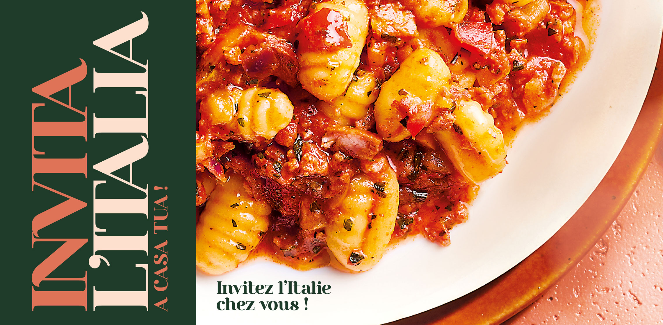 De l'apéritif au dessert, invitez l'Italie à table !
