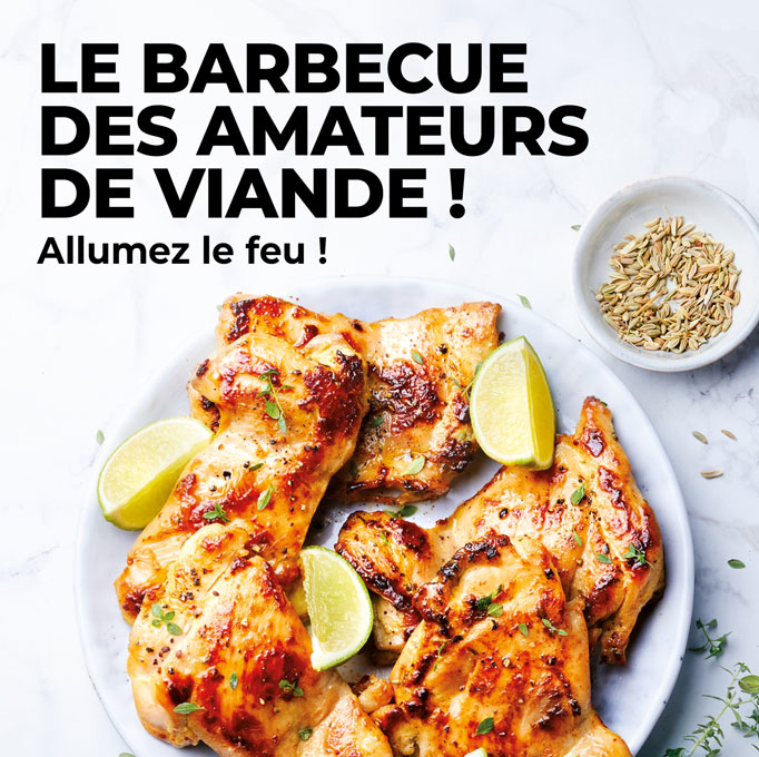 Pour un barbecue réussi, découvrez notre sélection de viandes à griller et leurs accompagnements : saucisse, magret de canard, entrecôte…