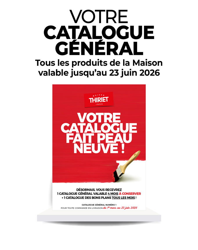 Consultez et commandez vos produits surgelés directement depuis le nouveau catalogue général en livraison à domicile de la Maison Thiriet du 01 mars au 23 juin 2026