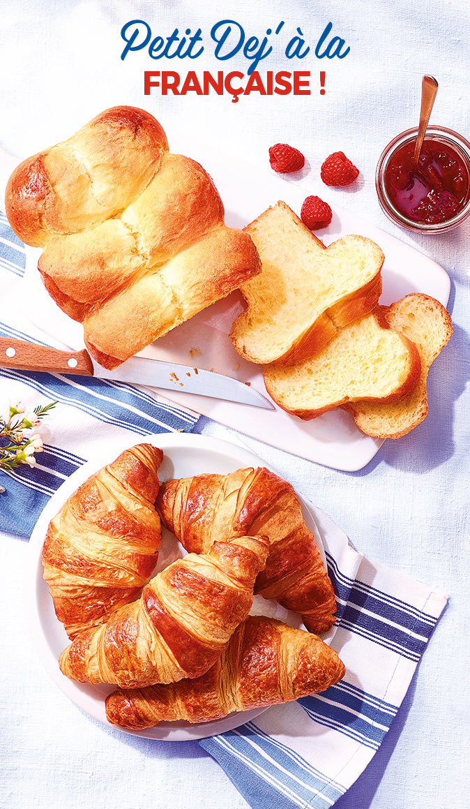 Briochettes, croissants, petits pains, moricettes… Savourez un petit-déjeuner à la française en découvrant la sélection de la Maison Thiriet
