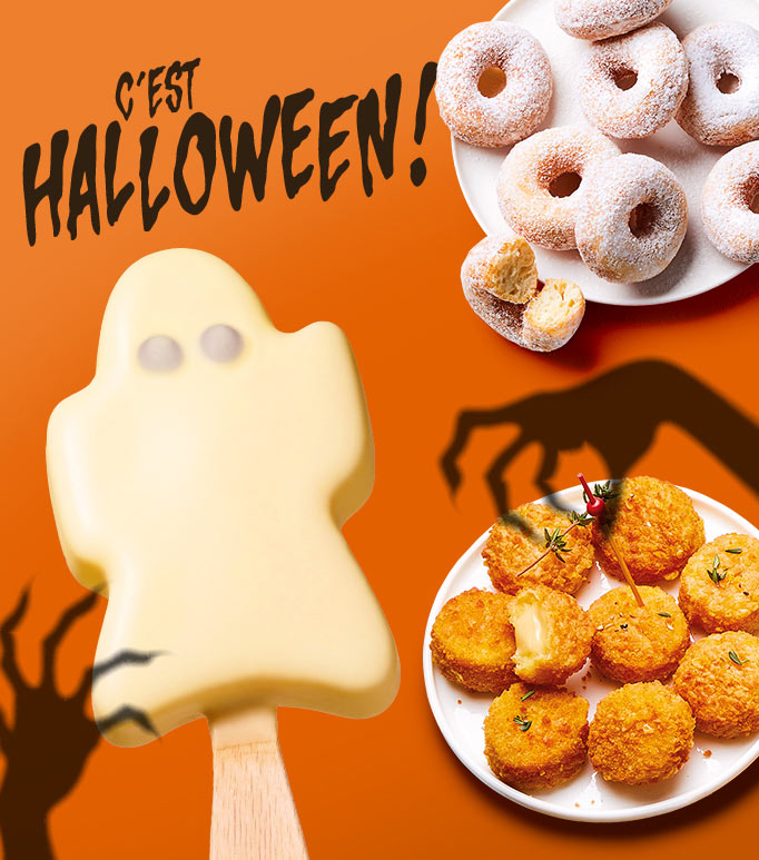 Célébrez Halloween avec notre sélection de recettes salées et sucrées à partager : croquettes au fromage, nems, mini-donuts, fondants au chocolat et bien plus encore