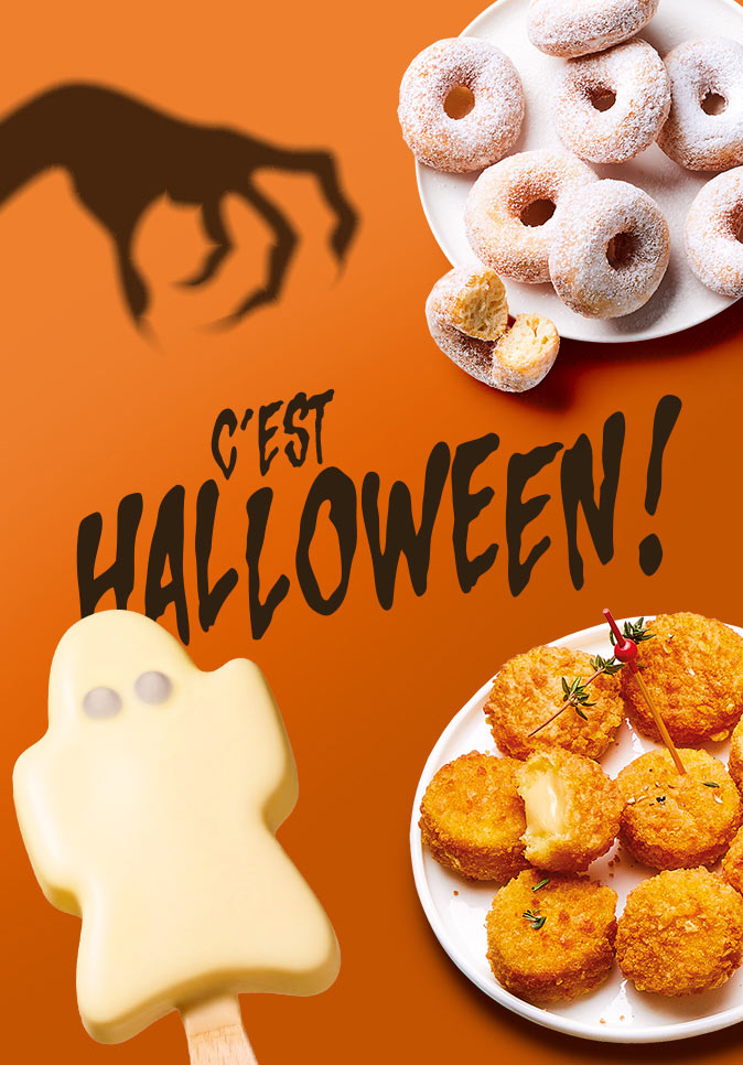 Célébrez Halloween avec notre sélection de recettes salées et sucrées à partager : croquettes au fromage, nems, mini-donuts, fondants au chocolat et bien plus encore