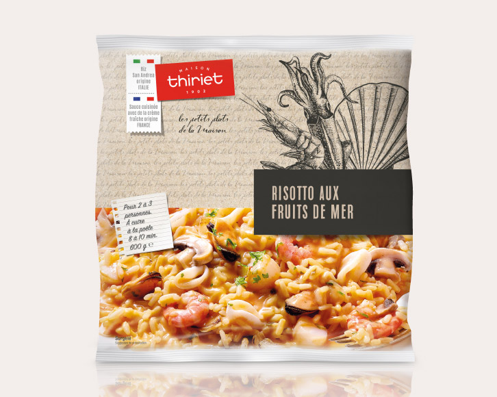 Plats cuisinés - Risotto aux fruits de mer