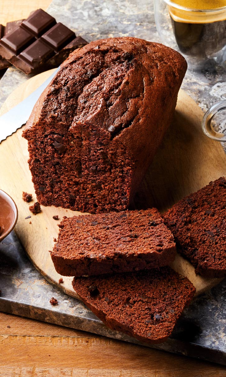 Pâtisseries - Pâtisseries à partager - Cakes - Cake au chocolat avec pépites de chocolat