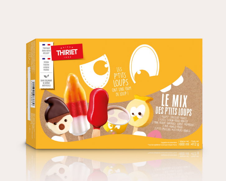 Glaces - Enfants - Le Mix des p'tits loups