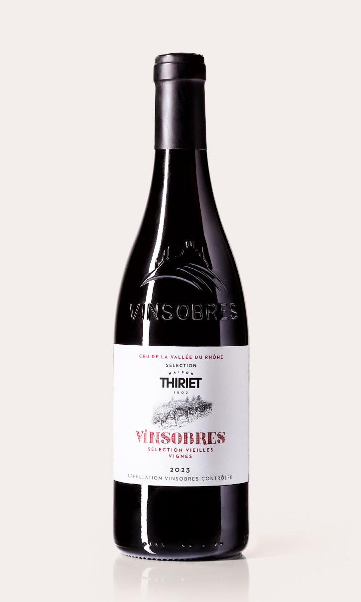 Epicerie Fine - Alcools - Vins rouges - Vinsobres - Cru de la vallée du Rhône 2023