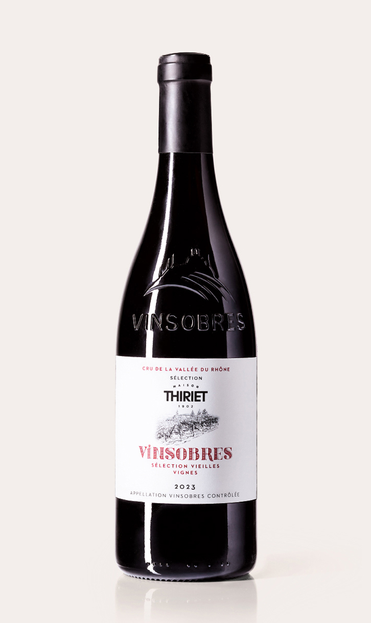 Epicerie Fine - Alcools - Vins rouges - Vinsobres - Cru de la vallée du Rhône 2023