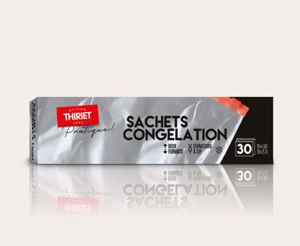 Boutique - Collection arts de la table - 30 Sachets congélation