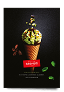 Carte des glaces : sorbets et crèmes glacées de la Maison Thiriet - Collection 2021