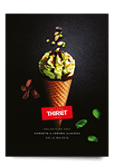 Carte des glaces : sorbets et crèmes glacées de la Maison Thiriet - Collection 2021