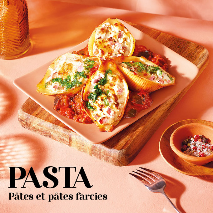 Lasagnes, ravioli, tagliatelles, spaghetti : savourez nos pâtes et pâtes farcies, invitez l'Italie chez vous