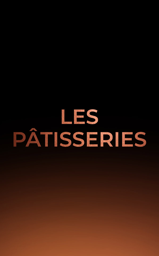 Les pâtisseries