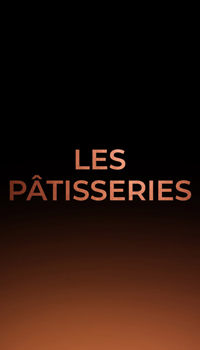 Les pâtisseries