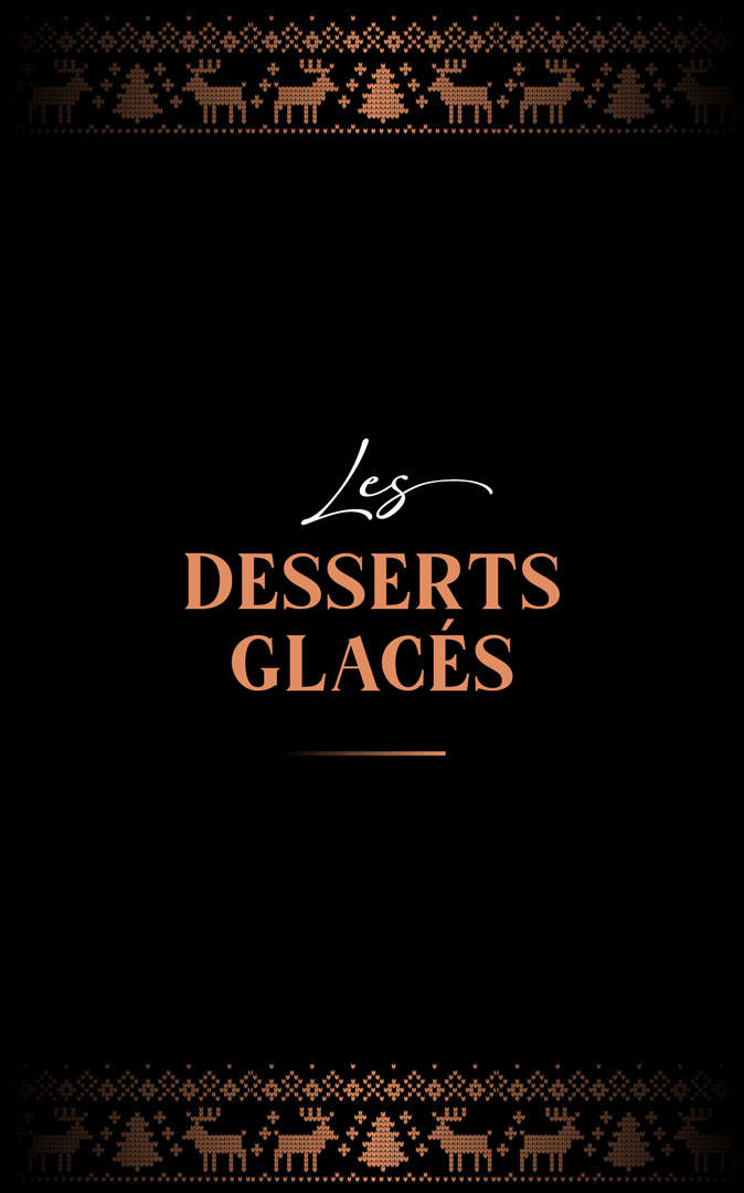 Desserts Glacés